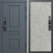 Входная дверь Termo-Door Смарт Орегон Графит - Лучи бетон светлый
