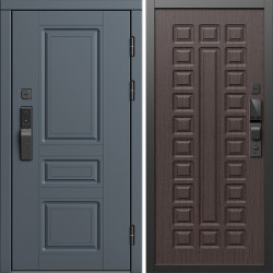 Входная дверь Termo-Door Смарт Орегон Графит - Престиж венге