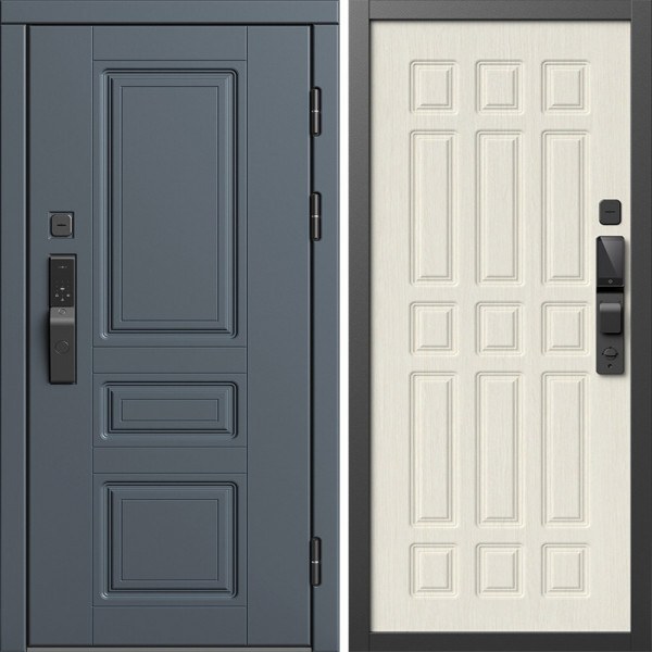 Входная дверь Termo-Door Смарт Орегон Графит - Спарта лиственница
