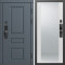 Входная дверь Termo-Door Смарт Орегон Графит - Зеркало белый софт