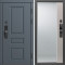Входная дверь Termo-Door Смарт Орегон Графит - Зеркало Фацет Капучино