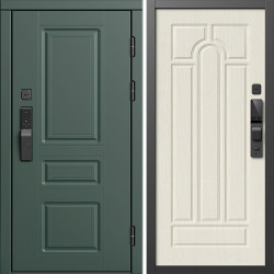 Входная дверь Termo-Door Смарт Орегон Грин - Арка лиственница