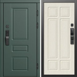 Входная дверь Termo-Door Смарт Орегон Грин - Без серии Лиственница премиум