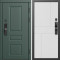 Входная дверь Termo-Door Смарт Орегон Грин - Горизонт белый