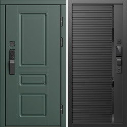 Входная дверь Termo-Door Смарт Орегон Грин - Порте black