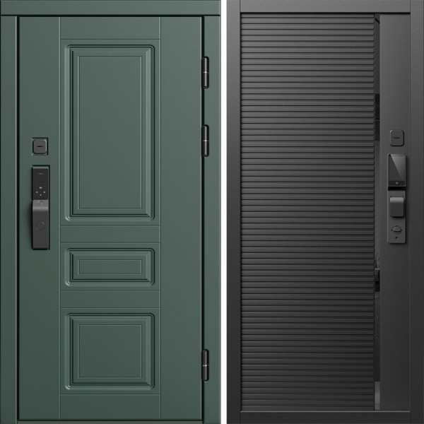 Входная дверь Termo-Door Смарт Орегон Грин - Порте black