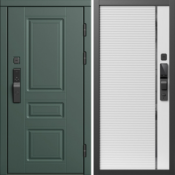 Входная дверь Termo-Door Смарт Орегон Грин - Порте white