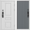 Входная дверь Termo-Door Смарт Орегон Вайт - Флэт Grey софт