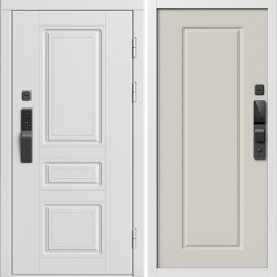 Входная дверь Termo-Door Смарт Орегон Вайт - Гранд Слоновая кость