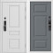 Входная дверь Termo-Door Смарт Орегон Вайт - Лион Grey софт
