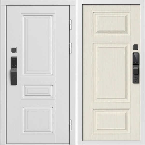 Входная дверь Termo-Door Смарт Орегон Вайт - Лион Лиственница