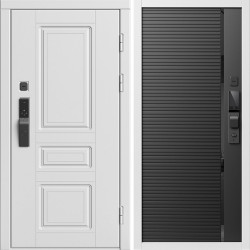 Входная дверь Termo-Door Смарт Орегон Вайт - Порте black