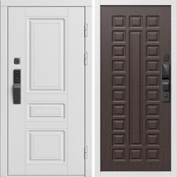 Входная дверь Termo-Door Смарт Орегон Вайт - Престиж венге