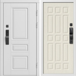 Входная дверь Termo-Door Смарт Орегон Вайт - Спарта лиственница