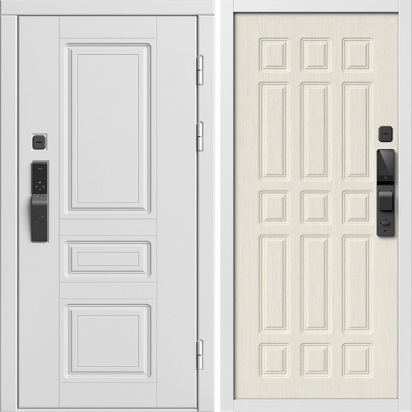Входная дверь Termo-Door Смарт Орегон Вайт - Спарта лиственница