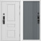 Входная дверь Termo-Door Смарт Орегон Вайт - Страйп Грей Софт