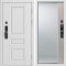 Входная дверь Termo-Door Смарт Орегон Вайт - Зеркало Фацет Капучино
