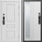 Входная дверь Termo-Door Смарт Орегон Вайт - Зеркало Люмис Белый Софт