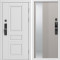 Входная дверь Termo-Door Смарт Орегон Вайт - Зеркало Люмис Капучино