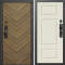 Входная дверь Termo-Door Смарт Плаза Орех Елочка - Лион Лиственница