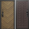 Входная дверь Termo-Door Смарт Плаза Орех Елочка - Престиж венге