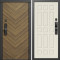 Входная дверь Termo-Door Смарт Плаза Орех Елочка - Спарта лиственница