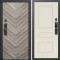 Входная дверь Termo-Door Смарт Плаза Серая Елочка - Классика лиственница