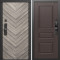 Входная дверь Termo-Door Смарт Плаза Серая Елочка - Классика венге