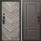 Входная дверь Termo-Door Смарт Плаза Серая Елочка - Марсель Шоколад