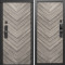 Входная дверь Termo-Door Смарт Плаза Серая Елочка - Плаза Елочка Серая