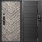 Входная дверь Termo-Door Смарт Плаза Серая Елочка - Порте black