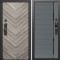 Входная дверь Termo-Door Смарт Плаза Серая Елочка - Порте Grey софт