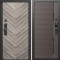 Входная дверь Termo-Door Смарт Плаза Серая Елочка - Порте Шоколад