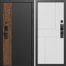 Входная дверь Termo-Door Смарт Престиж - Горизонт белый