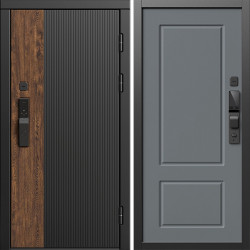 Входная дверь Termo-Door Смарт Престиж - Марсель Grey софт
