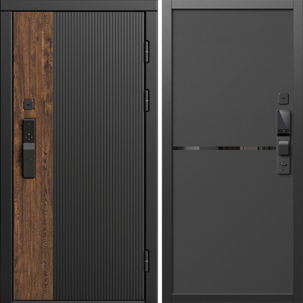 Входная дверь Termo-Door Смарт Престиж - Нео Black