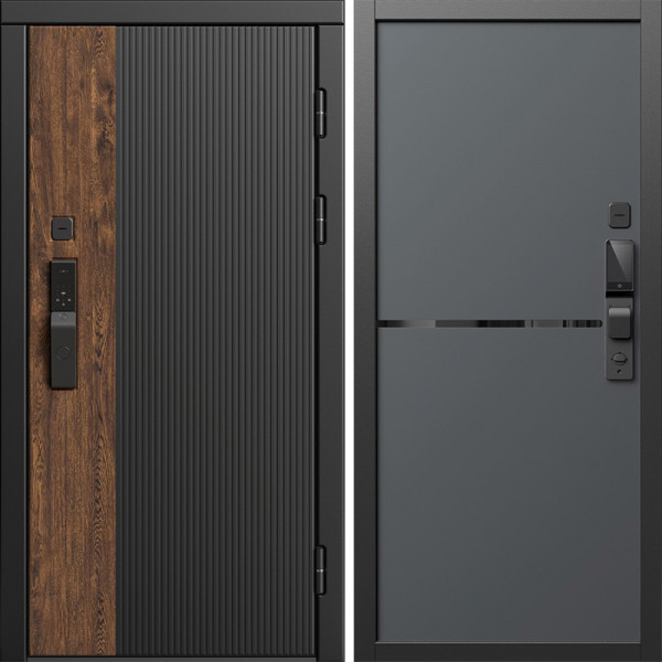 Входная дверь Termo-Door Смарт Престиж - Нео Графит