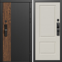 Входная дверь Termo-Door Смарт Престиж - Нео Классика Слоновая Кость