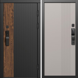 Входная дверь Termo-Door Смарт Престиж - Страйп Капучино