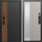 Входная дверь Termo-Door Смарт Престиж - Зеркало Люмис Капучино