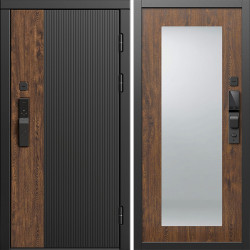 Входная дверь Termo-Door Смарт Престиж - Зеркало Триумф дуб