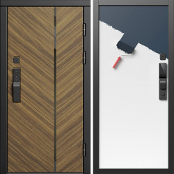 Входная дверь Termo-Door Смарт Санрайз - Гладкая Панель Под Покраску (грунт)