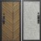 Входная дверь Termo-Door Смарт Санрайз - Лучи бетон светлый