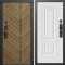 Входная дверь Termo-Door Смарт Санрайз - Мадрид Белый софт