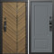 Входная дверь Termo-Door Смарт Санрайз - Марсель Grey софт