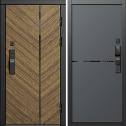 Входная дверь Termo-Door Смарт Санрайз - Нео Графит