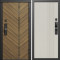 Входная дверь Termo-Door Смарт Санрайз - Страйп Слоновая Кость