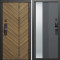 Входная дверь Termo-Door Смарт Санрайз - Зеркало Люмис Грей Софт