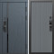 Входная дверь Termo-Door Смарт Сплит Графит - Флэт Grey софт