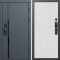 Входная дверь Termo-Door Смарт Сплит Графит - Горизонт белый